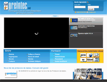 Tablet Screenshot of greintec.cat